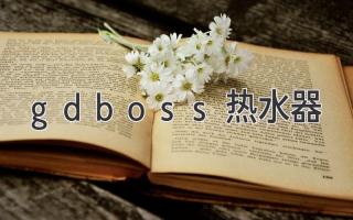 gdboss熱水器