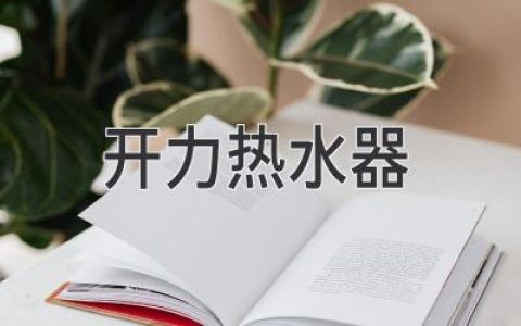 開力熱水器：舒適淋浴體驗，保障您的生活用水