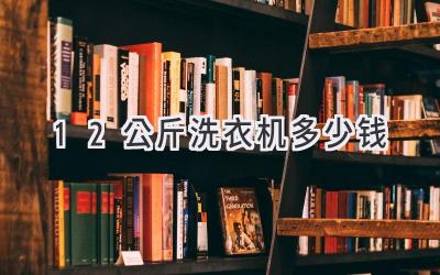 12公斤洗衣機(jī)多少錢