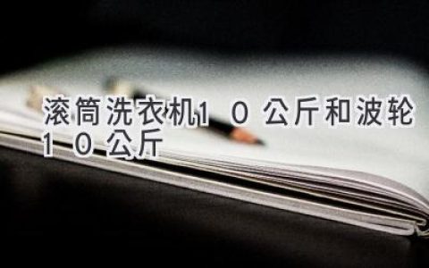 10公斤洗衣機(jī)：滾筒VS波輪，哪款更適合你？