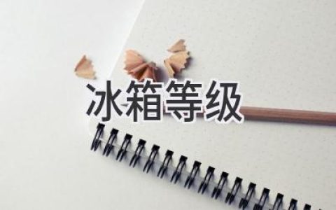 冰箱等級：哪種最適合你的廚房？