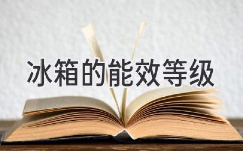 冷藏守護，節(jié)能先鋒：揭秘冰箱能效等級的奧秘