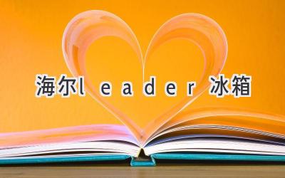 海爾leader冰箱