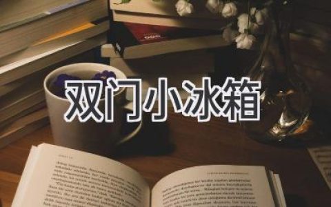 雙門(mén)小冰箱：節(jié)省空間，提升生活品質(zhì)的最佳選擇