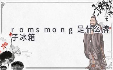 Romsmong 冰箱：來自哪里？性能如何？