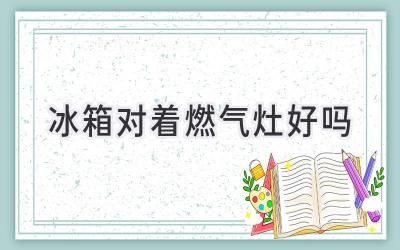 冰箱對著(zhù)燃氣灶好嗎