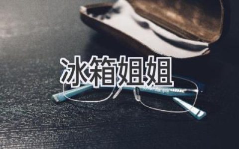 冰箱姐姐的秘密：揭秘冷藏背后的科技與生活