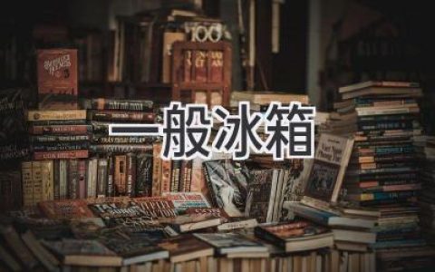 常見(jiàn)的家用冰箱：選購指南和使用技巧