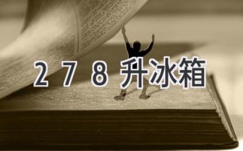 278 升，冷藏你的幸福：選購指南與實(shí)用技巧