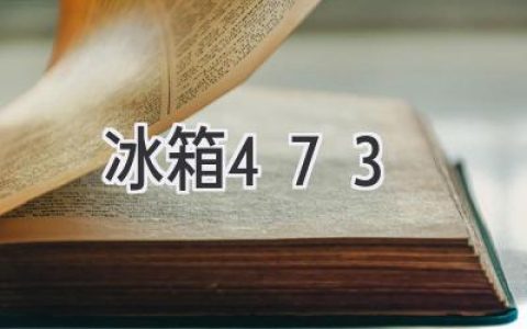 冰箱界的“鋼鐵俠”：473升超大容量，滿足你的所有需求！