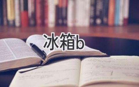 冷藏新體驗：揭秘冰箱“B”級能效背后的秘密