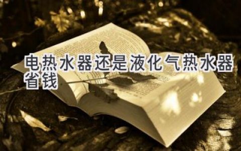 哪種熱水器更經(jīng)濟實(shí)惠：燃氣還是電？